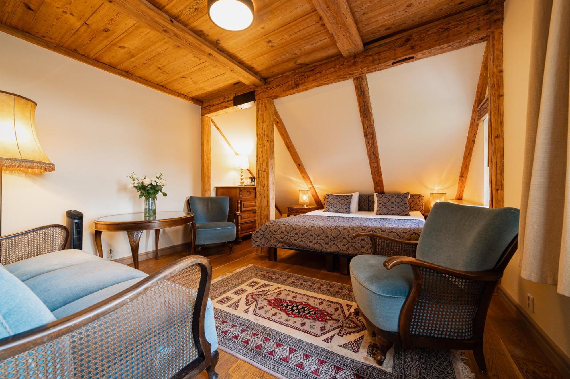 Boutique Hotel Virkas Muiza Kuldīga Rum bild